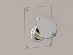 Memmert F6 doorv 23 mm achterzijde op nader te bep. positie