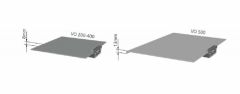 Memmert B00743 extra inlegblad voor VO400 & VO49 aluminium